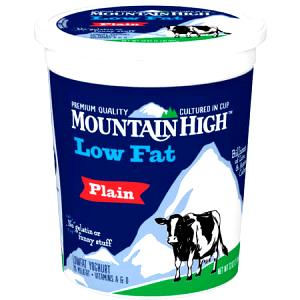 1 cup (225 g) Lowfat All Natural Plain Yoghurt