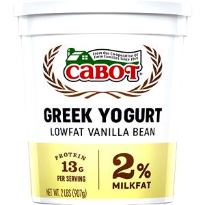 1 cup (226 g) Lowfat 2% Greek-Style Yogurt - Vanilla Bean