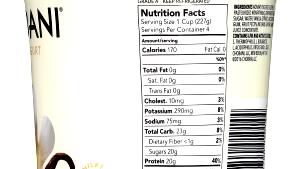 1 cup (227 g) 4% Plain Greek Yogurt