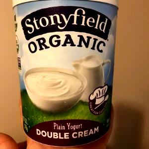 1 cup (227 g) Double Cream Plain Yogurt