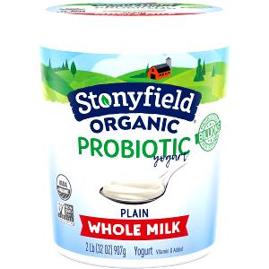 1 cup (227 g) Organic Plain Whole Milk Yogurt