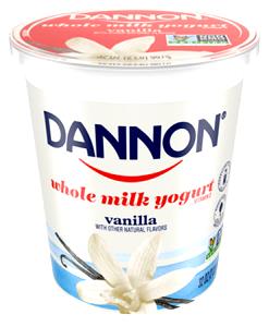 1 cup (227 g) Whole Milk French Vanilla Yogurt
