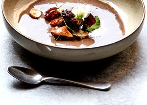 1 cup (227 g) Wild Mushroom Bisque