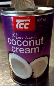 1 cup (229.2 g) Coconut Cream