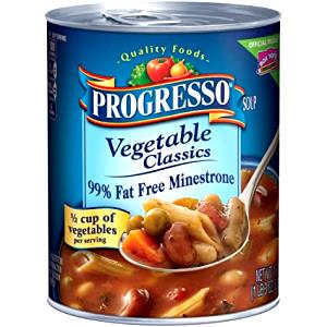 1 cup (236 g) 99% Fat Free Minestrone Soup