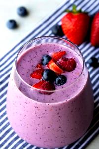1 cup (236 ml) Mixed Berry Smoothie