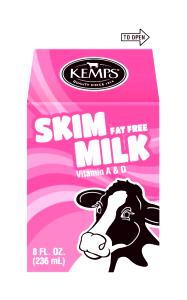 1 cup (236 ml) Skim Milk