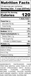 1 cup (237 ml) Mint Brownie Egg Whites