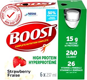 1 cup (237 ml) Strawberry Flavored Protein Drink
