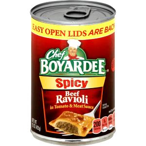 1 cup (239 g) Spicy Beef Ravioli