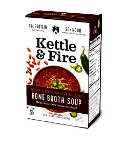 1 cup (240 g) Beef Chili with Beans Bone Broth Soup