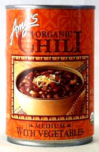 1 cup (240 g) Kitchen Organic Medium Chili with Vegetables