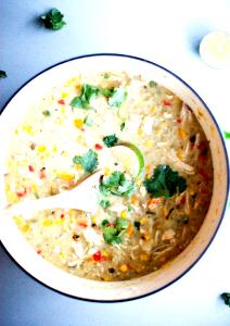 1 cup (240 g) White Chicken Chili with Beans