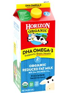 1 cup (240 ml) 2% Reduced Fat Milk with DHA Omega-3