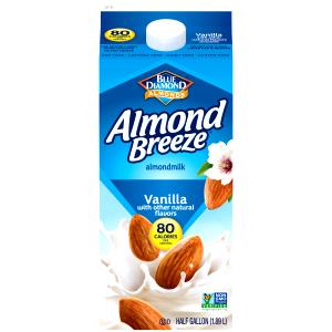1 cup (240 ml) Almond Breeze Reduced Sugar Vanilla Almond Milk