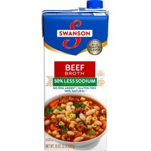 1 cup (240 ml) Beef Broth 100% Fat Free Reduced Sodium