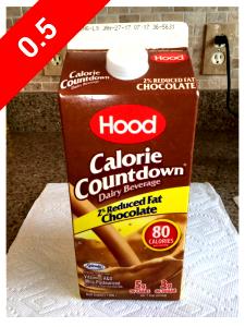 1 cup (240 ml) Calorie Countdown 2% Reduced Fat Chocolate