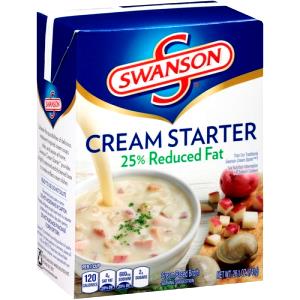 1 cup (240 ml) Cream Starter 25% Reduced Fat