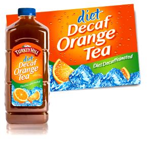 1 cup (240 ml) Diet Decaf Orange Tea