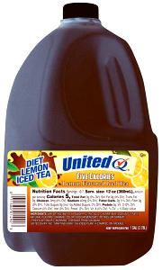 1 cup (240 ml) Diet Lemon Iced Tea