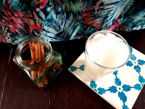 1 cup (240 ml) Horchata Rice Cinnamon Drink