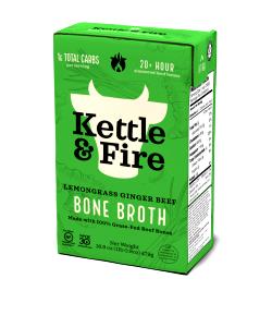 1 cup (240 ml) Lemongrass Ginger Pho Bone Broth