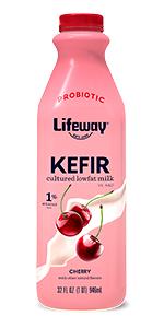 1 cup (240 ml) Lowfat Cherry Kefir