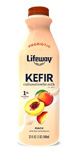 1 cup (240 ml) Lowfat Peach Kefir