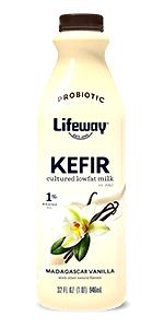 1 cup (240 ml) Lowfat Vanilla Kefir