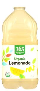 1 cup (240 ml) Organic Lemonade