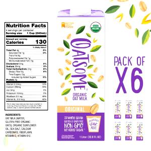 1 cup (240 ml) Organic Oat Milk