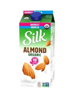 1 cup (240 ml) Organic Unsweetened Vanilla Almond Milk