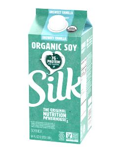 1 cup (240 ml) Organic Unsweetened Vanilla Soy Milk