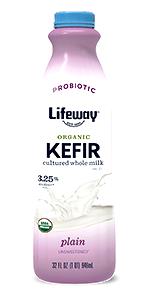 1 cup (240 ml) Organic Whole Milk Kefir
