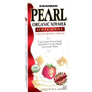 1 cup (240 ml) Pearl Organic Soymilk - Original