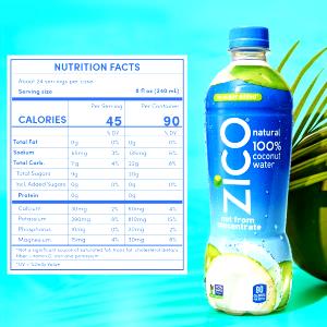 1 cup (240 ml) Premium Coconut Water