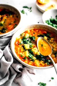 1 cup (240 ml) Savory Lentil Vegetarian Soup