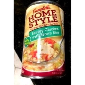 1 cup (240 ml) Select Harvest Healthy Request Savory Chicken & Brown Rice Soup