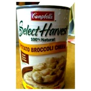 1 cup (240 ml) Select Harvest Potato Broccoli Cheese Soup