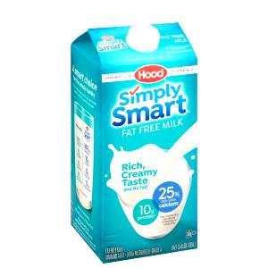 1 cup (240 ml) Simply Smart Fat Free Chocolate Milk