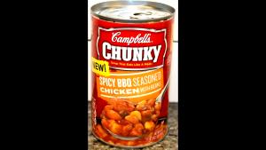 1 cup (240 ml) Spicy BBQ Seasoned Chicken with Beans