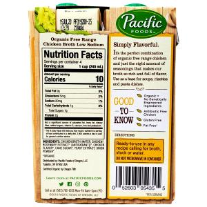 1 cup (240 ml) Unsalted Chicken Broth