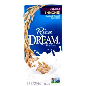 1 cup (240 ml) Unsweetened Rice Drink - Vanilla