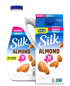 1 cup (240 ml) Vanilla Unsweetened Almond Milk