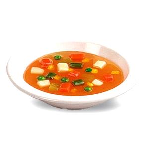 1 cup (240 ml) Vegetable Soup made with Beef Broth