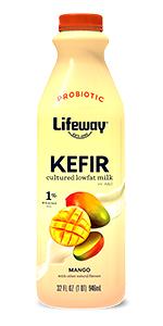 1 cup (240 ml) Whole Milk Kefir Mango