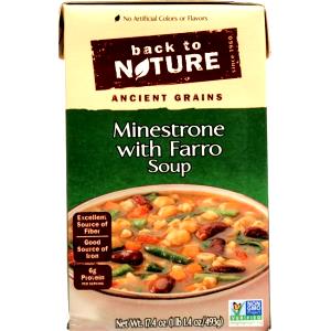 1 cup (241 g) Minestrone with Farro Soup