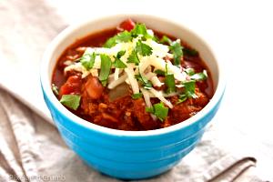 1 cup (241 g) Tequila Lime Turkey Chili with Beans