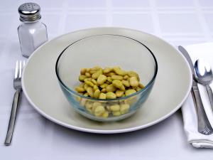 1 Cup (241.0 G) Lima Beans, canned