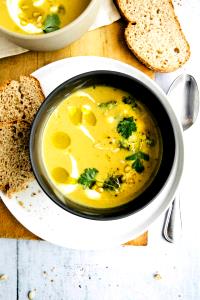 1 cup (245 g) Broccoli and Yellow Cheddar Soup